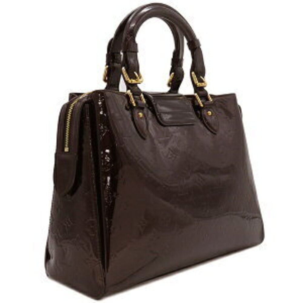 Louis Vuitton padlock Melrose Vernis handbag Avenue Alamant